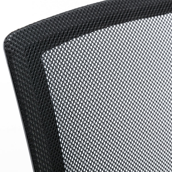 Wahson Office Chairs Heavy Duty Mesh Guest Chair, for Reception, Conference Room, Black