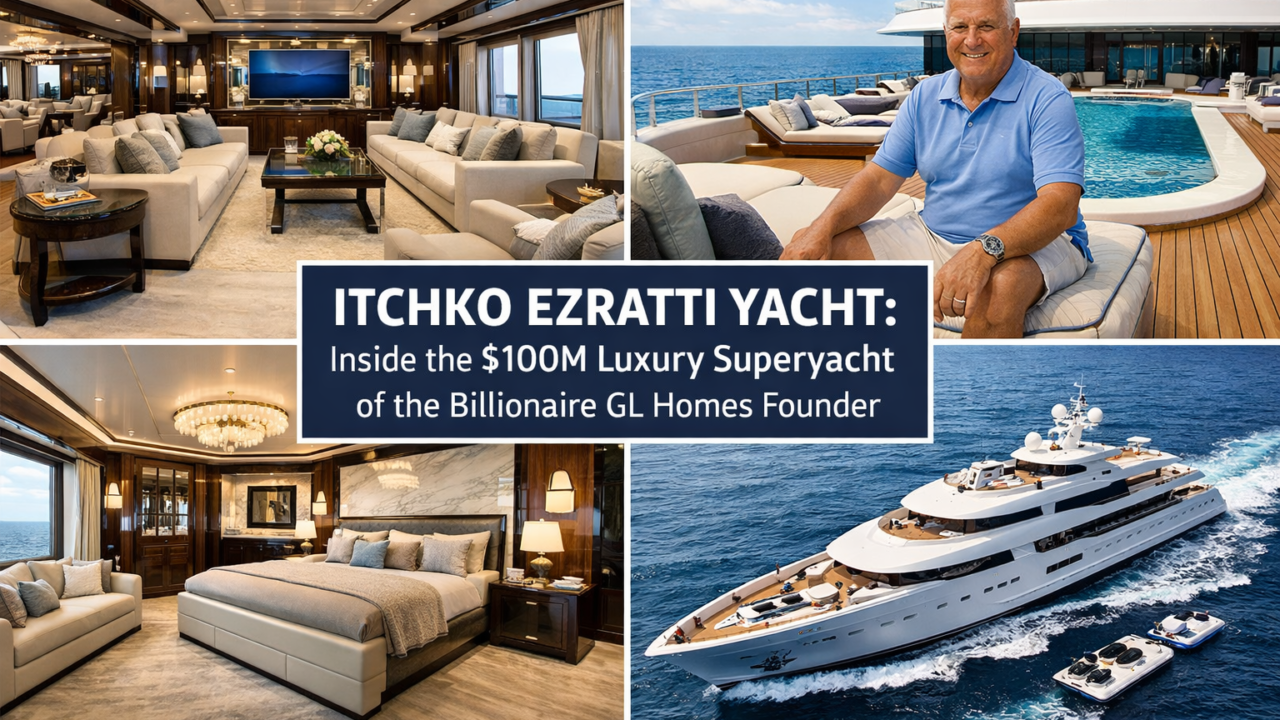 Itchko Ezratti Yacht: Inside the $100M Luxury Superyacht of the Billionaire GL Homes Founder
