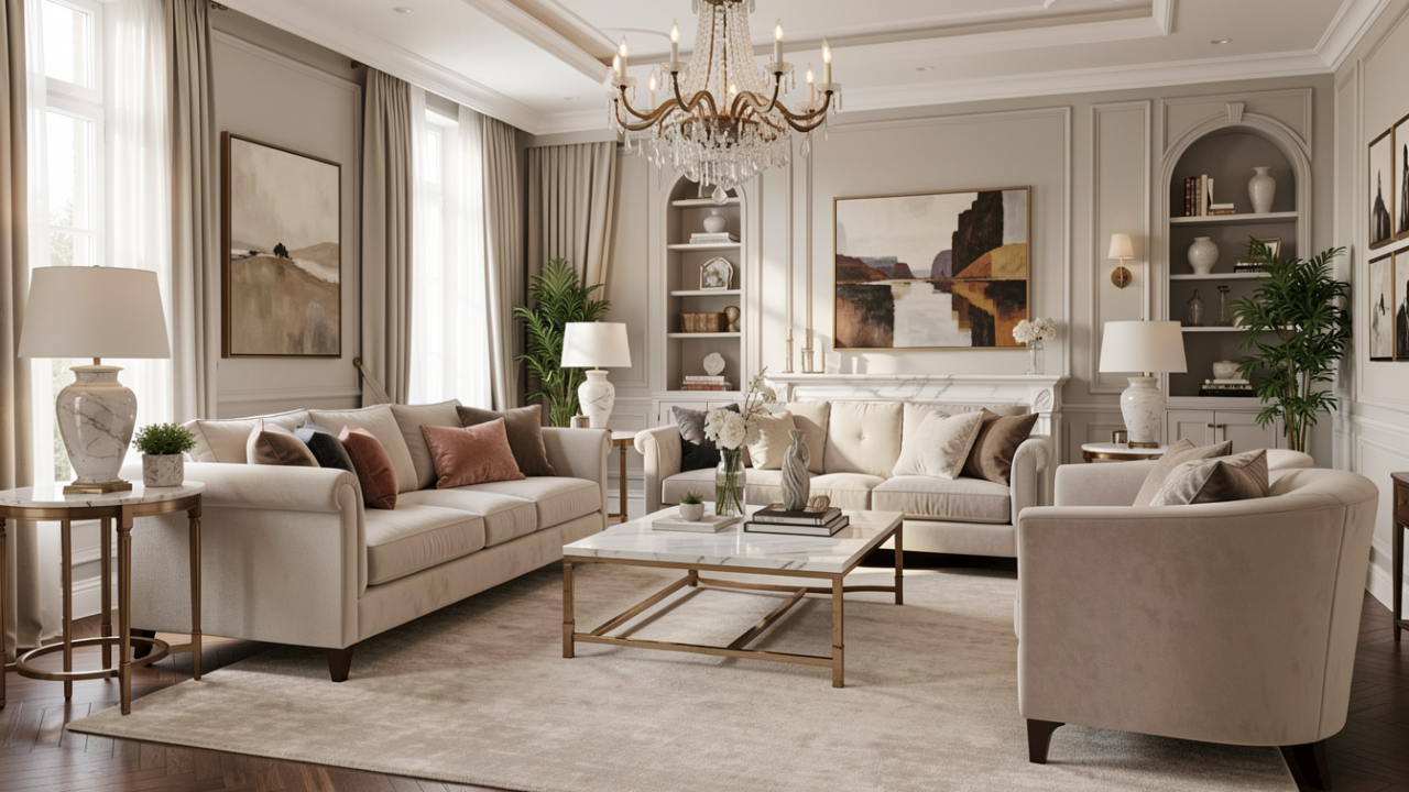 How to Create a Luxury Living Room on a Budget
