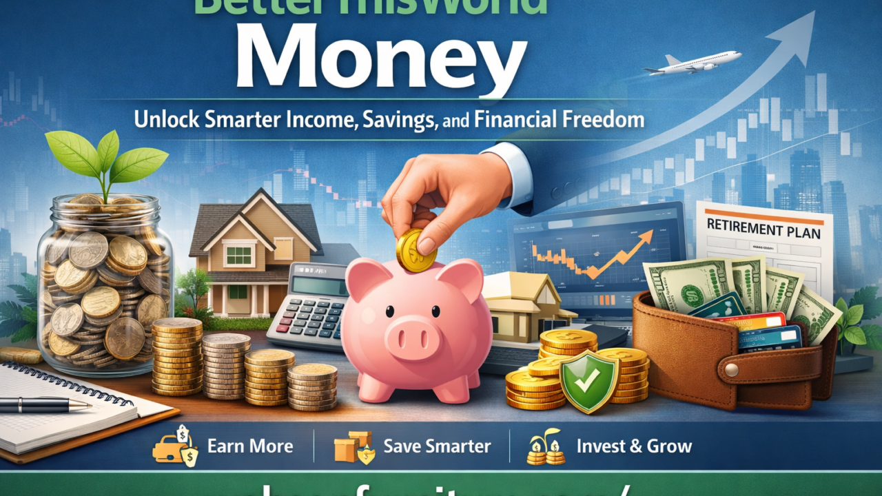 Betterthisworld Money: Unlock Smarter Income, Savings, and Financial Freedom